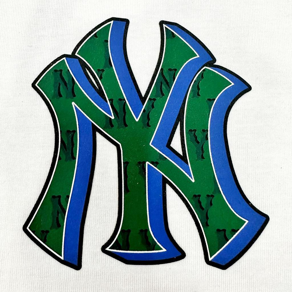 Áo Thun MLB Monotive Overfit Short Sleeve T-Shirt New York Yankees White