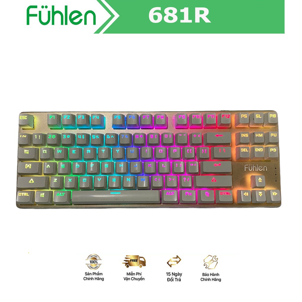 Bàn phím cơ Fuhlen 681r