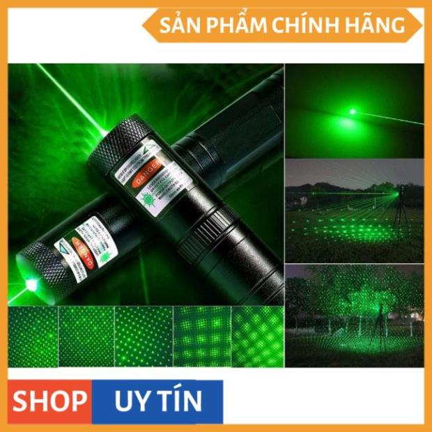 Đèn laser - bút laze lazer 303 tia xanh/đỏ cực sáng công suất lớn chiếu xa 3km Tặng kèm Pin sạc bao gồm bộ sạc(giá thấp)