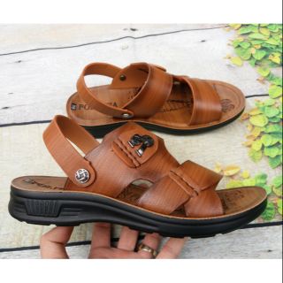 Dép sandals nam da bò mềm mại