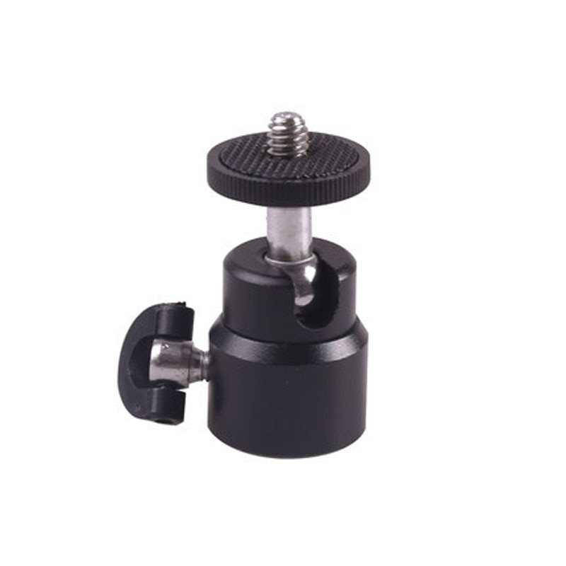 Đầu bóng nhôm xoay 360 độ có đinh vít 1/4" cho gậy chụp ảnh tự sướng