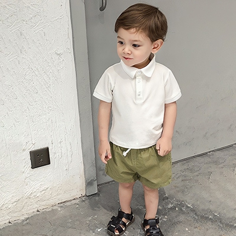 Quần Short Đi Biển Màu Sắc Đơn Giản Cho Bé 2-7 Tuổi