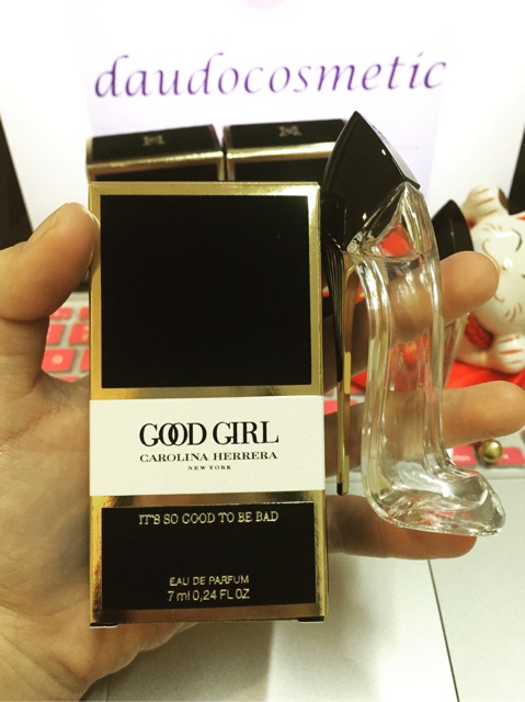 [Mã 1512FMCGSALE1 giảm 10% đơn 250K] [mini] Nước hoa Carolina Herrera Good Girl EDP 7ml | BigBuy360 - bigbuy360.vn
