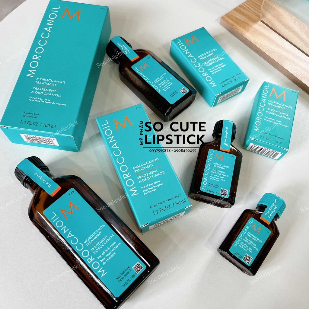 Tinh Dầu Dưỡng Tóc Moroccanoil Treatment Oil Minisize 10ml - 15ml - 25ml