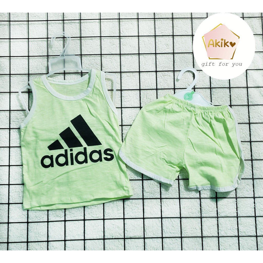 Bộ đồ Adidas ba lỗ cho bé