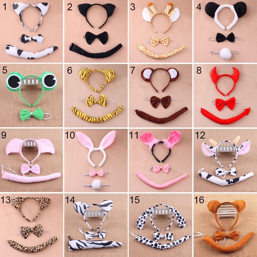 Set 3 / 2 Băng Đô Tai Thỏ Hóa Trang Halloween MIHAN1