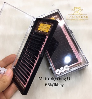 Mi Siêu Cong_Mi Độ Cong U_Chất Mi Thương Hiệu COCO Đen_Hút Keo Bám Tốt_Lannoimi_lannoimi6666