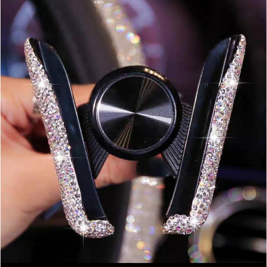 Đồ trang trí nội thất ô tô Phụ kiện ô tô Đính Đá dễ thương cá tính sáng tạo