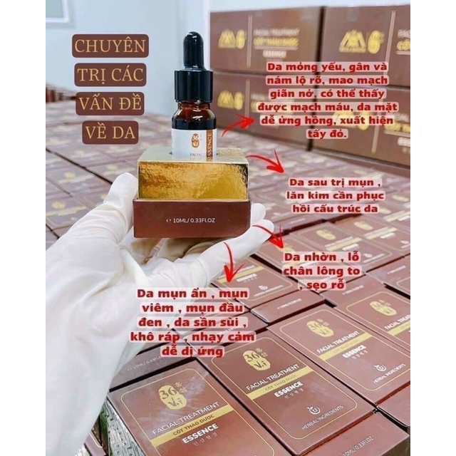 KV Beauty- Combo cao mụn sâm đỏ và huyết thanh 36 vị Meea organic chính hãng