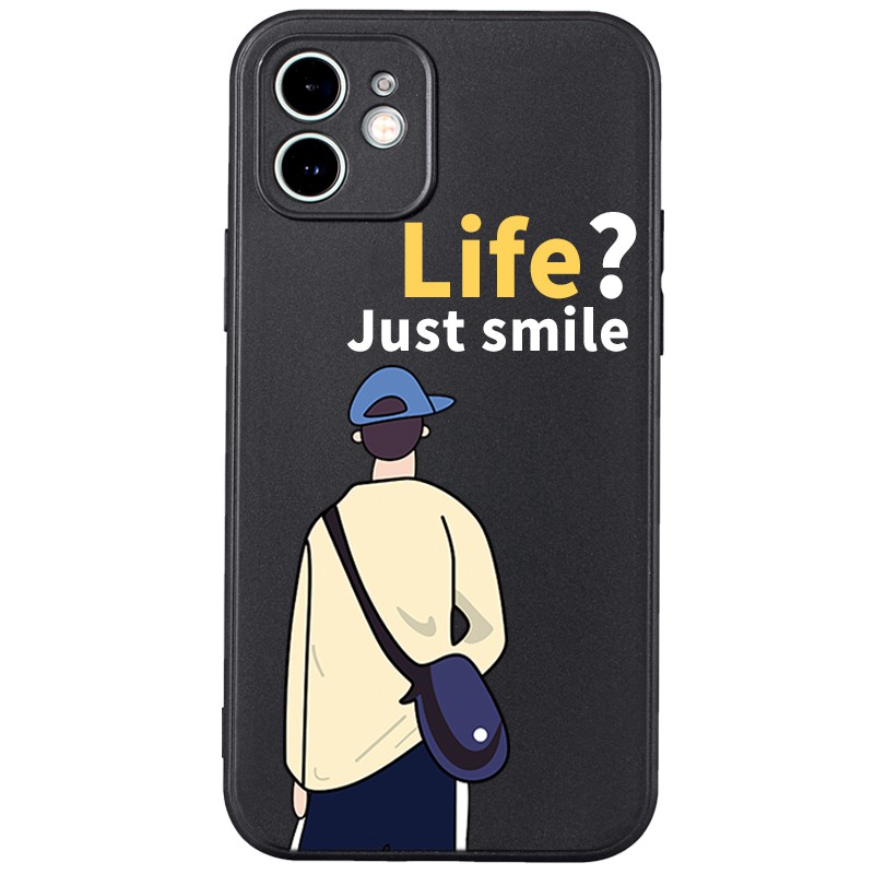 Ốp lưng JURSUE mềm hoạt hình cặp đôi dễ thương đẹp cho iPhone 13 12 11 Pro Max SE 2020 X XR XS ip 8 7 6 6S Plus kute Y22