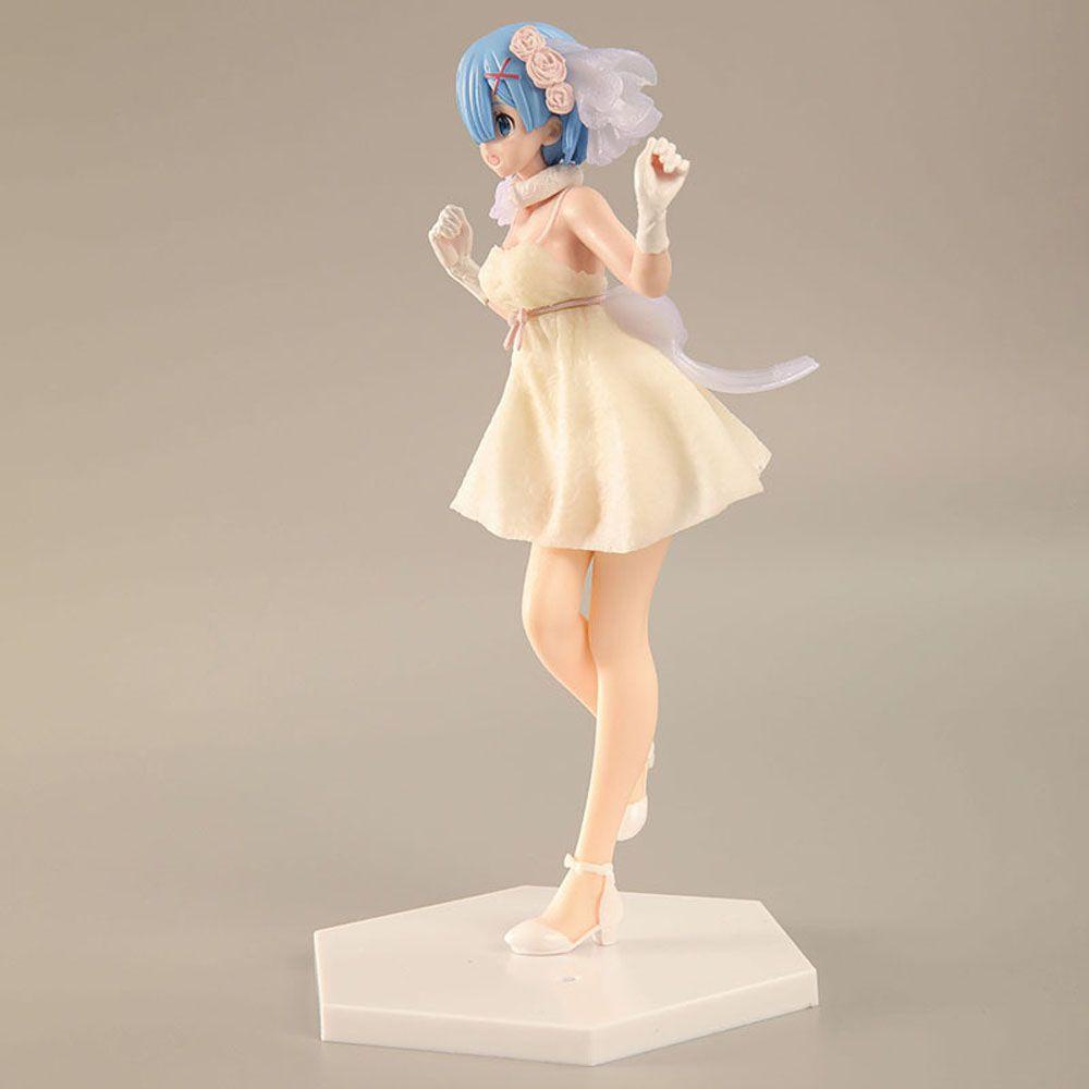 DARNELL Mô Hình Đồ Chơi Nhân Vật Rem Mặc Đầm Anime Re: Life In A Different World From Zero