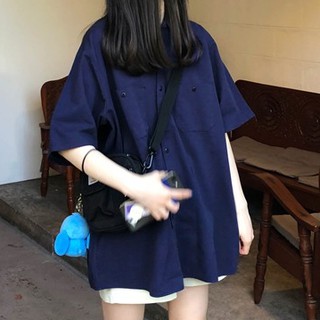 Áo sơ mi nữ đẹp 🔥FREESHIP🔥 Áo sơ mi cộc tay nữ form rộng Chơn Thời Trang Tiktok 2020