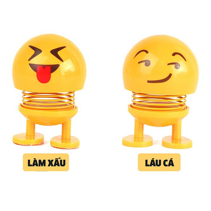 Thú nhún emoji lò xo lắc đầu hình biểu tượng cảm xúc đáng yêu  SP001635