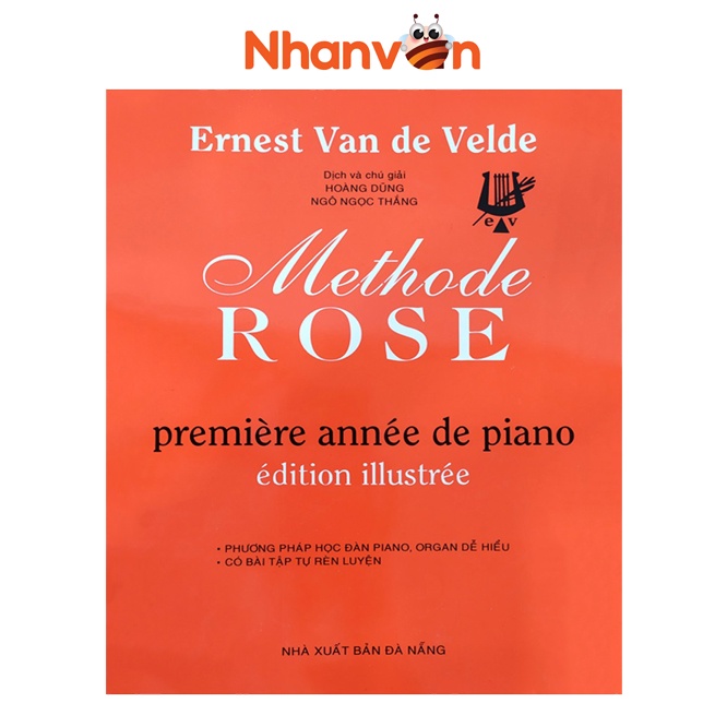 Sách - Methode Rose - Phương Pháp Học Học Đàn Piano Vỡ Lòng - 8954945002617