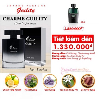 Nước Hoa Nam Guility 100ml