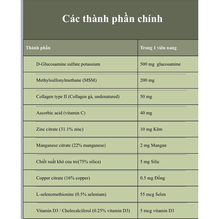 [ GIÁ SỈ ] - Lifewise #365 Joints, Hỗ trợ giúp khớp khỏe mạnh, hạn chế thoái hóa khớp - Hộp 60 viên