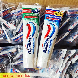 Kem đánh răng Aquafresh Nhật Bản 160g