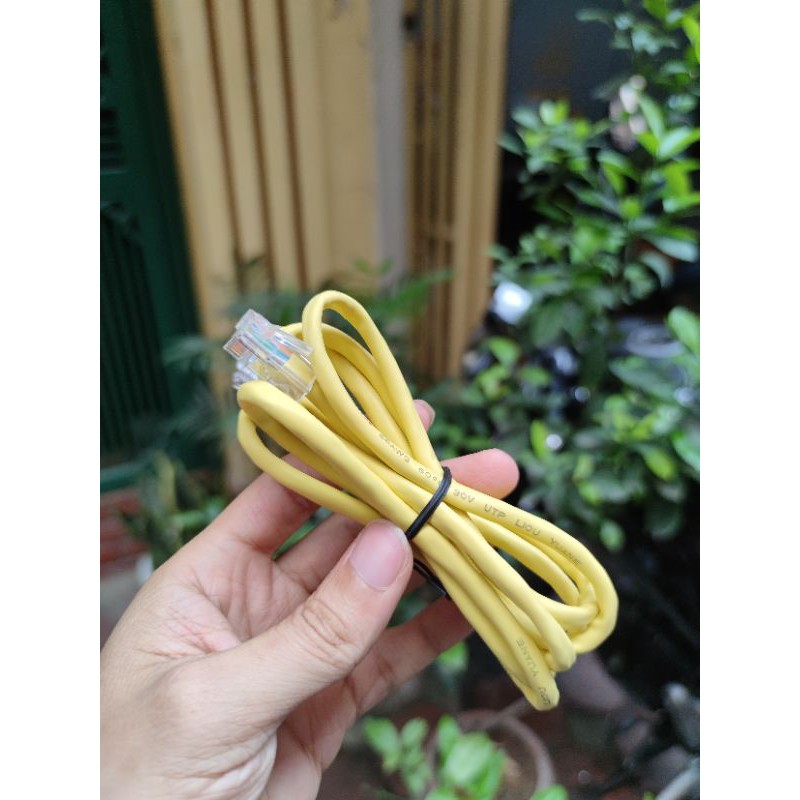 Dây mạng LAN CAT5 đã bấm sẵn 2 đầu RJ45 - Dài theo yêu cầu