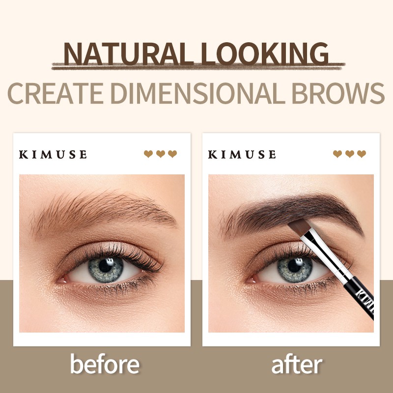 KIMUSE Kem lông mày không thấm nước Lông mày không thấm máu Henna Tattoo Shaded Eyebrows 50g