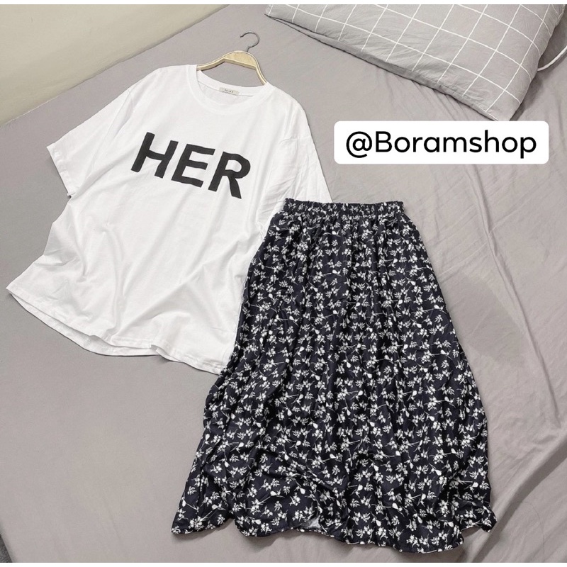 Set Áo kèm Váy Hoa Nhí Siêu Hot (Ảnh Thật)