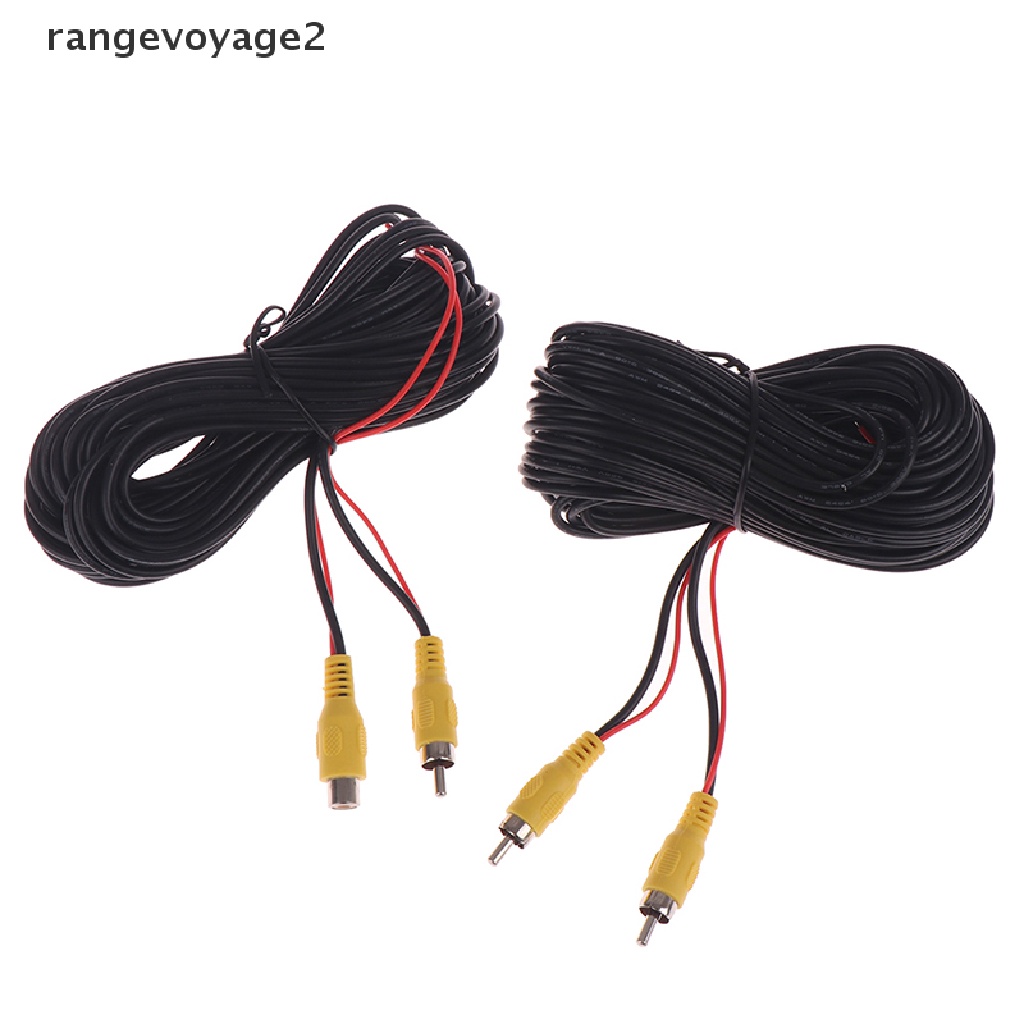 [rangevoyage2] RCA Male Female Car Reverse Rear View Camera Video Extension Cable Cord 6-20M [new] | BigBuy360 - bigbuy360.vn