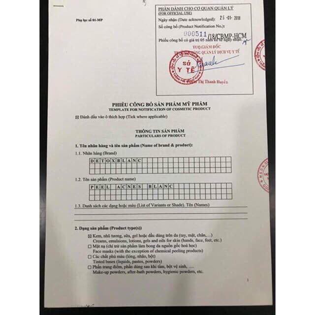 [Chính hãng 100%]PEEL DETOX BLANC SỐ 13 MẪU MỚI | BigBuy360 - bigbuy360.vn