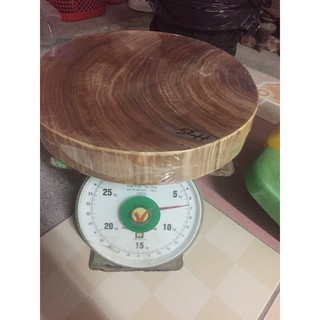 bán Thớt gỗ nghiến Tây Bắc đường kính 35cm, dày 4,5cm hàng chuẩn