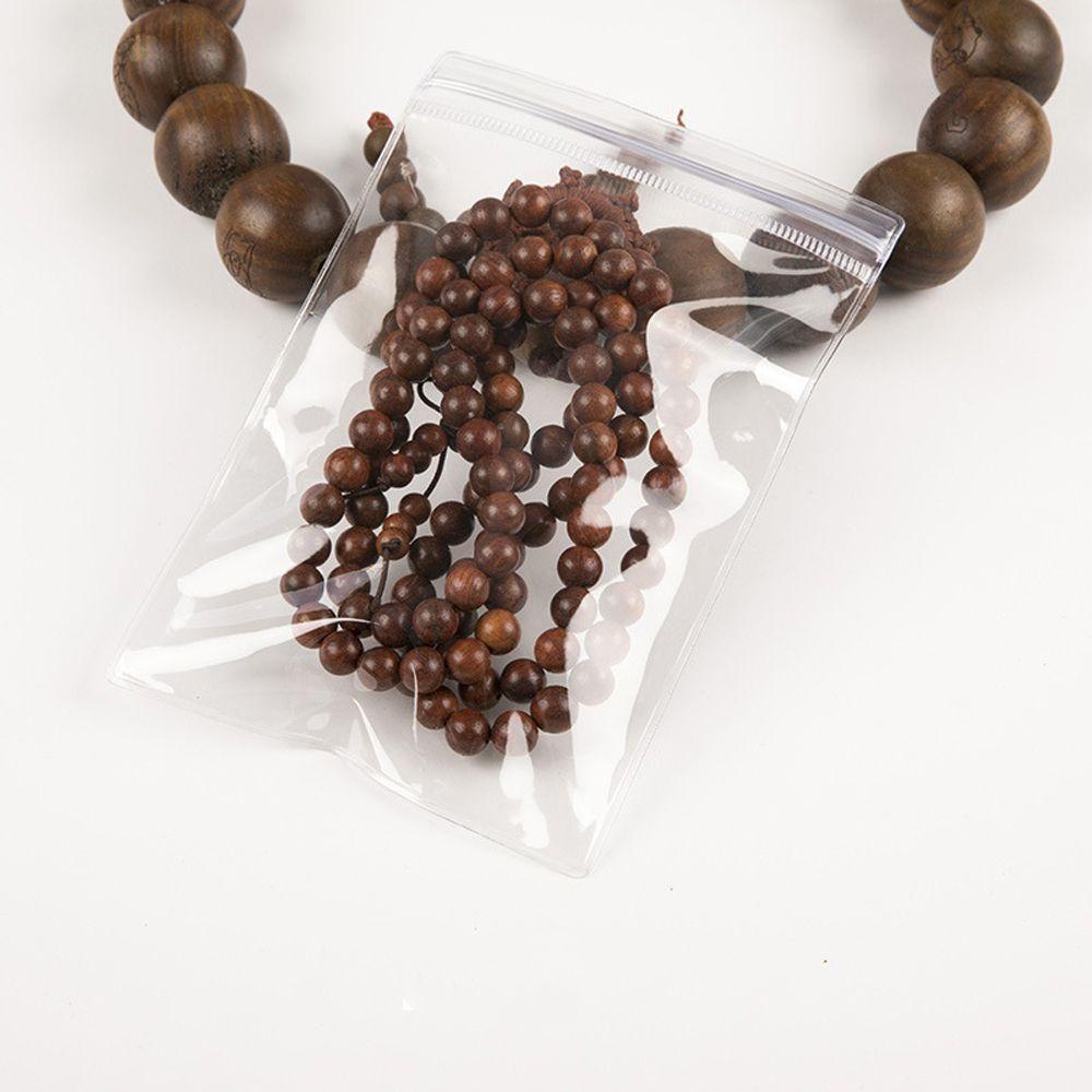 ANEMONE Túi Đựng Nhẫn / Trang Sức Bằng PVC Đa Năng Có Thể Tái Sử Dụng Ốp