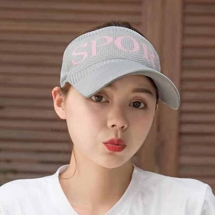 Mũ lưới trai nam nữ đội nửa đầu Sport mềm đẹp co dãn tốt