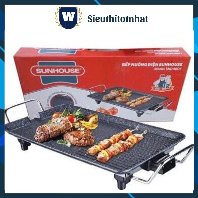 Bếp nướng điện SUNHOUSE SHD4607, Bếp nướng Sunhouse SHD4607
