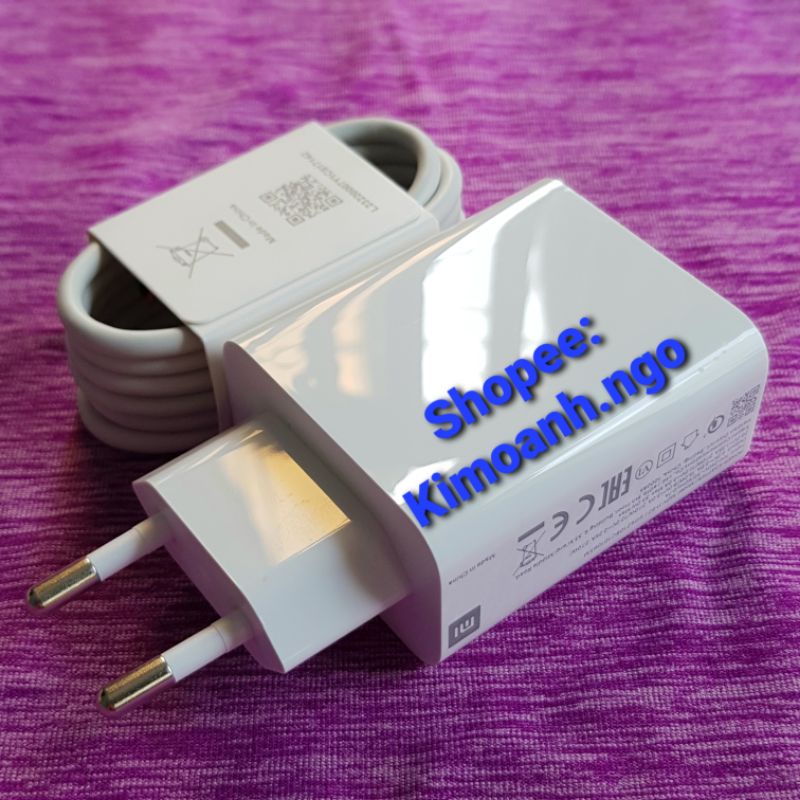 Sạc Nhanh 33W Xiaomi Mi11 Lite 4G, Mi11 Lite 5G, Mi11 Lite 5G Ne, Mi10s, Mi10T Pro, Mi Pad5... New S