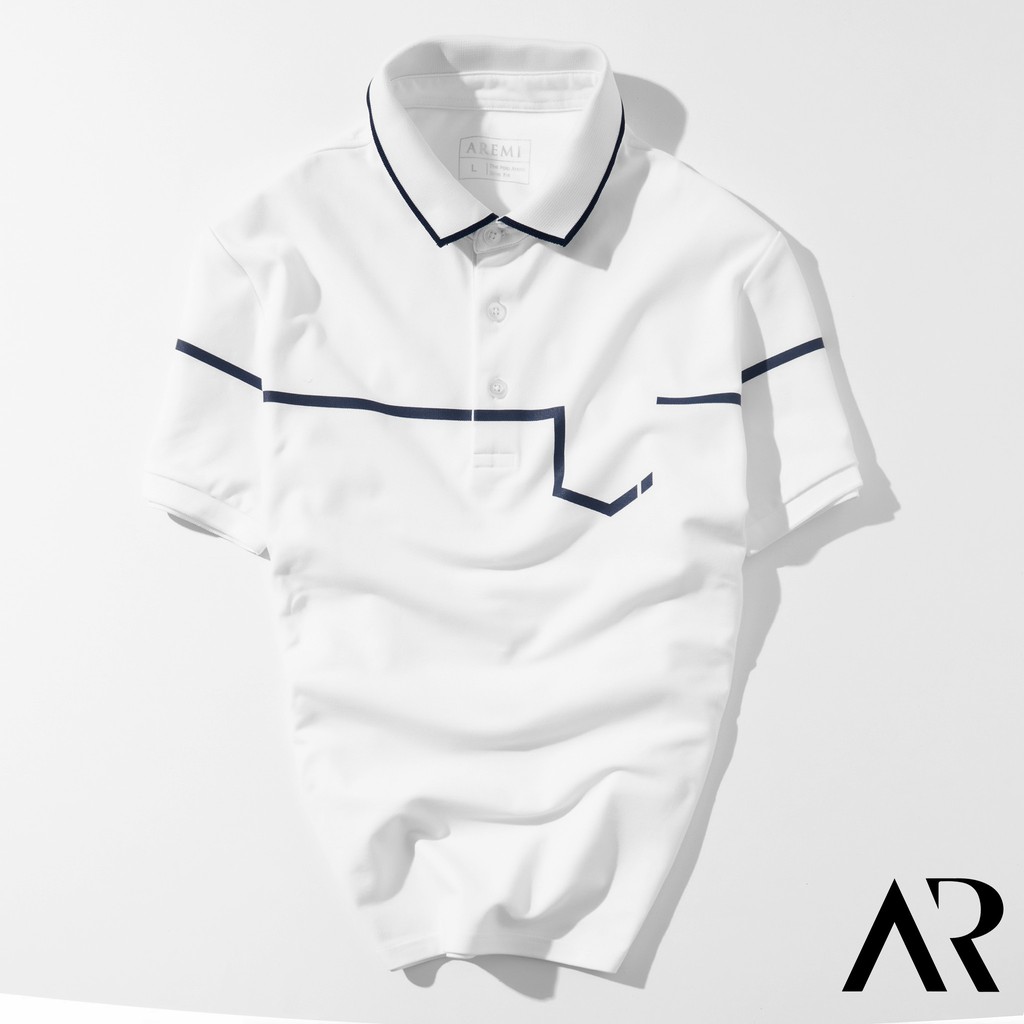 Áo Polo Nam trơn cổ trụ phối ,cao cấp from chuẩn,thiết kế sang trọng FREESHIP Có VIDEO ảnh FEEDBACK thật  AREMI APL0024