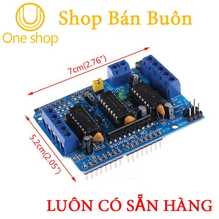 Module Điều Khiển Động Cơ L293D