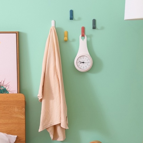 Móc Dán Tường Treo Đồ Chữ J Siêu Dính Chịu Lực Gắn Tường Dính Trang Trí U022