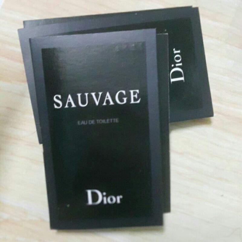 [ Ảnh thật ] Vial nước Hoa Dior Sauvage EDT