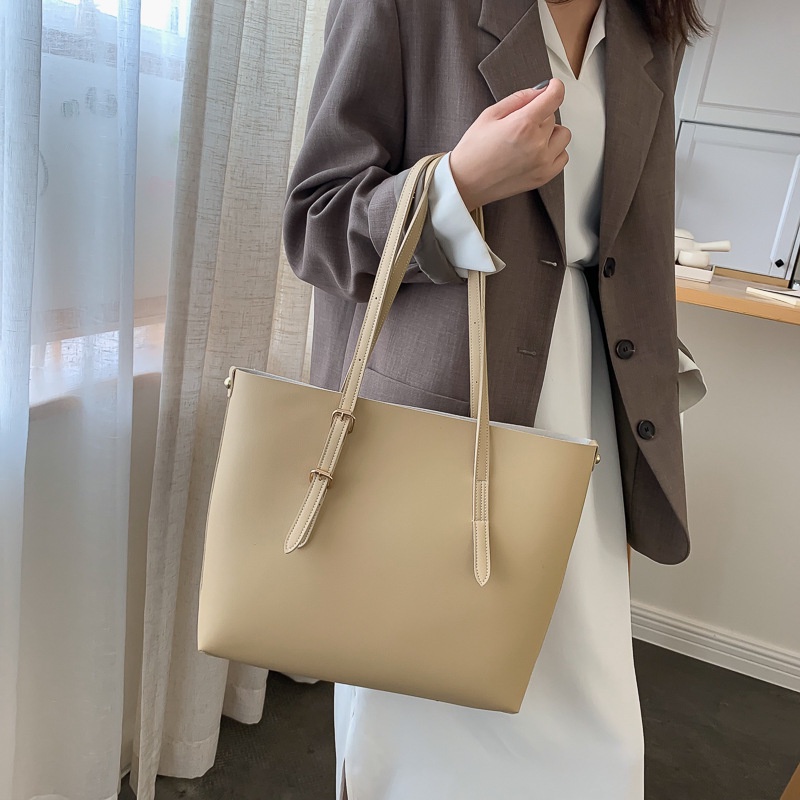 Túi tote IELGY kiểu đeo một bên vai cỡ lớn phong cách phương Tây thời trang dành cho nữ