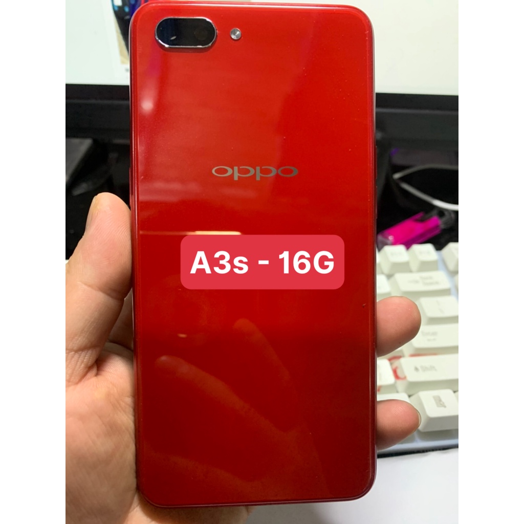 Bộ xương vỏ oppo A3S - 16G ( bản có lỗ chọc sim bên dưới )