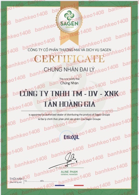 LĂN KHỬ MÙI ETIAXIL15ML xuất xứ Pháp
