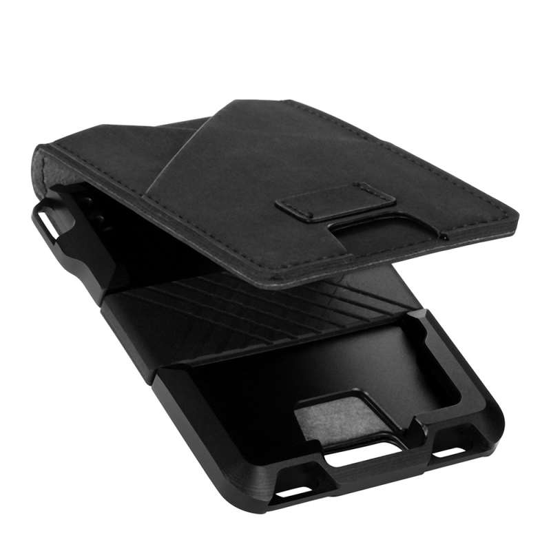 Ví Đựng Thẻ Tín Dụng RFID Bằng Nhôm Dạng Gập Chống Trộm 2020 Cho Nam Ốp