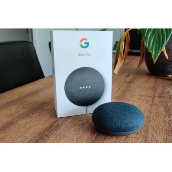 XẢ HÀNG Loa thông minh Google Nest Mini - Google Home mini Gen 2 tích hợp trợ lý ảo, chính hãng, nguyên seal. XẢ HÀNG