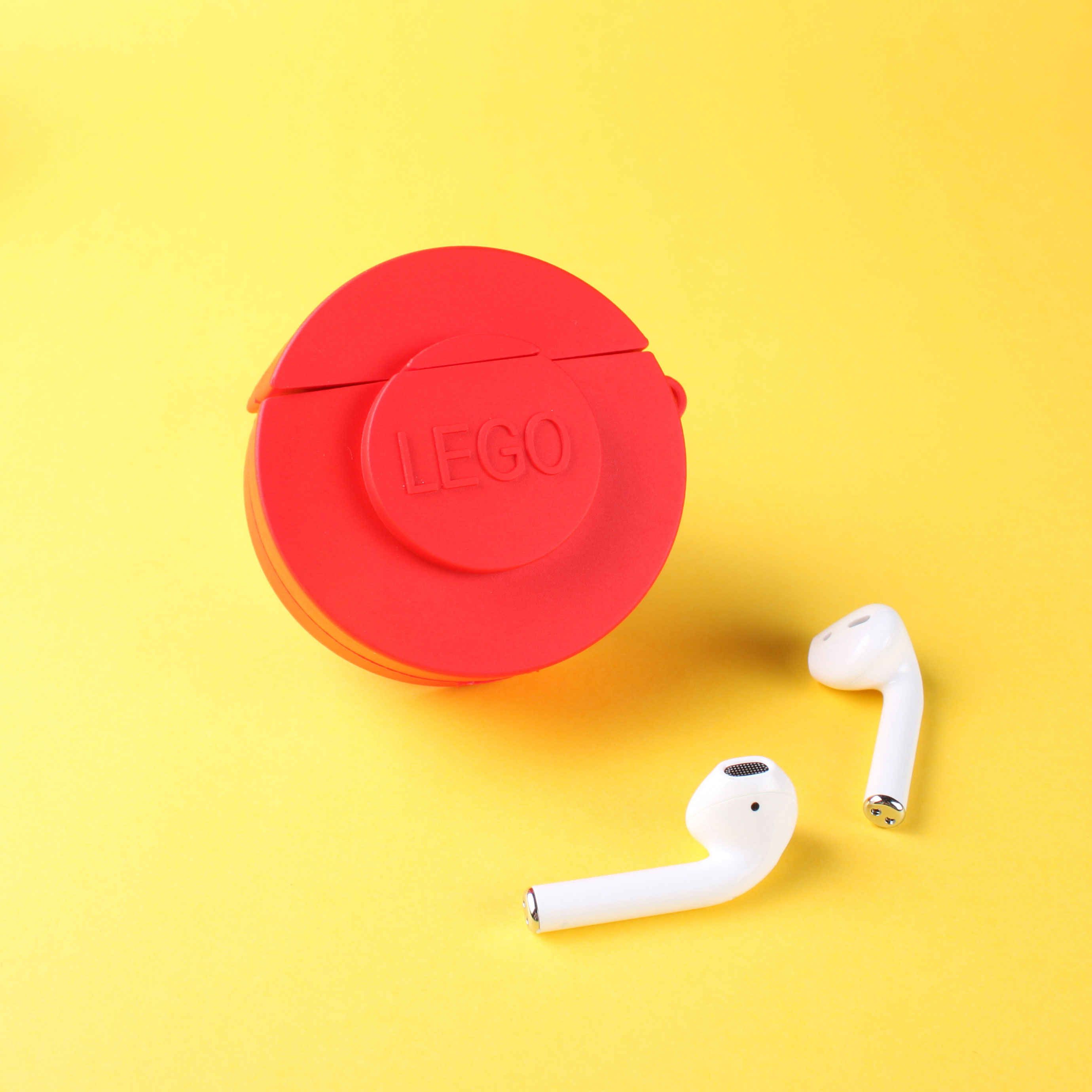 Vỏ Đựng Bảo Vệ Hộp Sạc Tai Nghe Airpods 1 / 2 Hình Lego Ngộ Nghĩnh