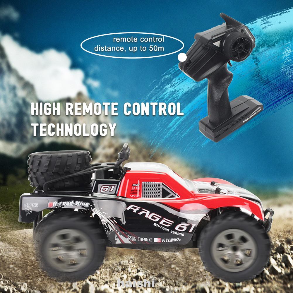 RC Mô Hình Xe Tải Điều Khiển Từ Xa Tốc Độ Cao 48km / H 2.4g Tỉ Lệ 1: 18