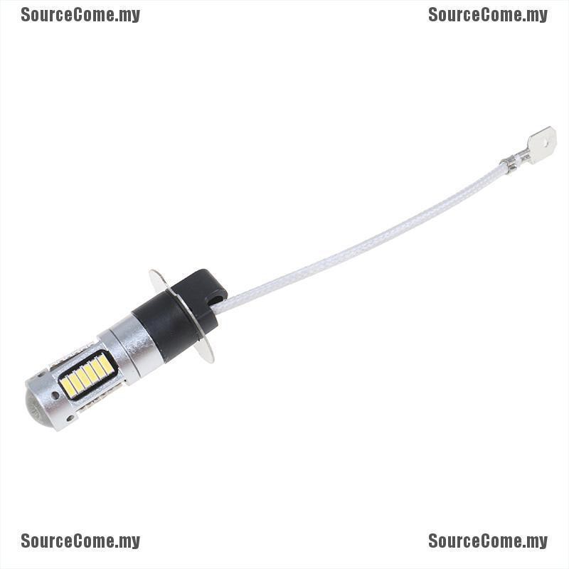 1 Bóng Đèn Led Sương Mù H3 4014 30smd Dc 12v 6000k