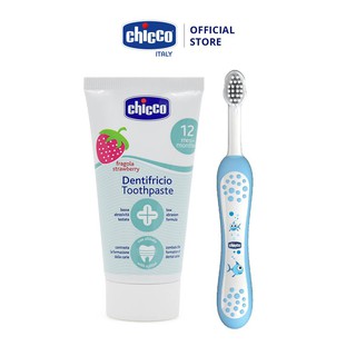 Bàn chải đánh răng Chicco cá xanh