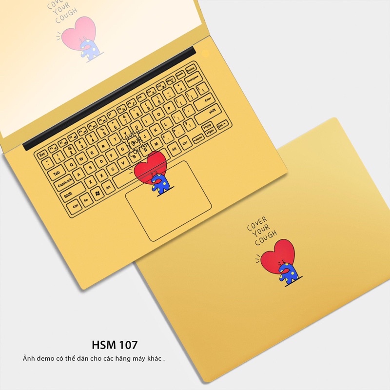 Skin Dán Laptop - Mẫu BT21 (P2)