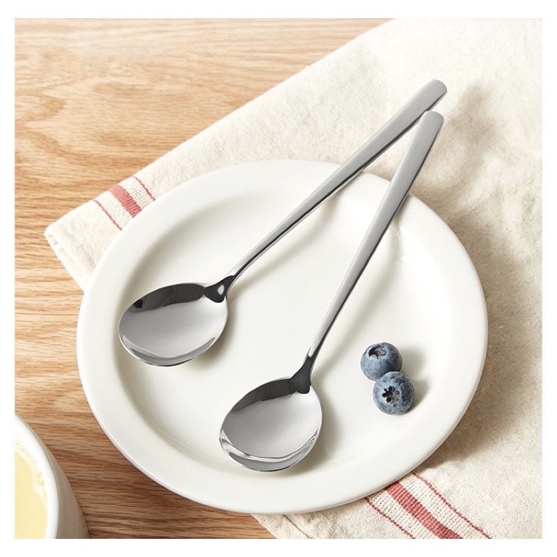 Bộ 2 Cái nĩa muỗng inox SU304 Cao cấp sang trọng