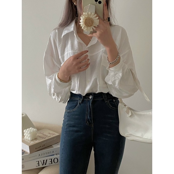 ÁO SƠ MI ĐŨI - 2 TÚI VIỀN TO FORM RỘNG [VIDEO CẬN CHẤT] | BigBuy360 - bigbuy360.vn