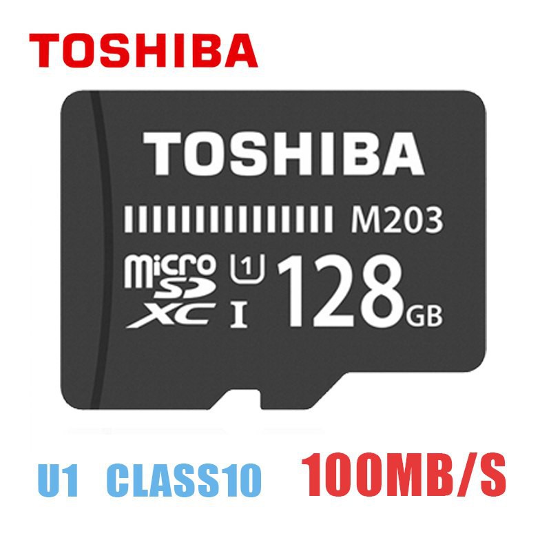 Thẻ Nhớ 128Gb Microsdhc Toshiba M203 Uhs-I U1 100Mb/S - Bh 5 Năm  - chuyensiphukien1