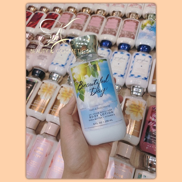 BBW🥀Sữa Dưỡng Thể Nước Hoa Body Lotion Bath &amp; Body Works - Beautiful Day - 236ml