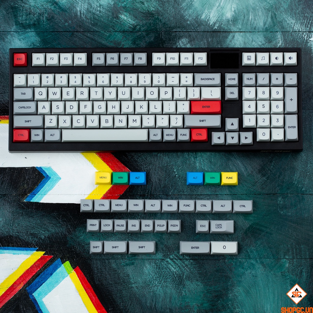 Bộ Keycap XDA CMYK 131 nút